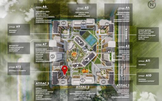 Студия Atlas 3 в Бургасе ID: 55309