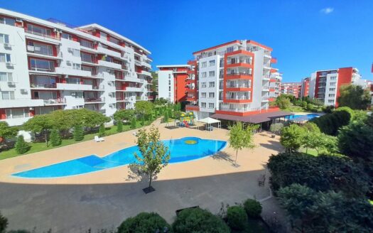 Двухкомнатная квартира с видом на бассейн в Fort Noks Marina ID: 39360