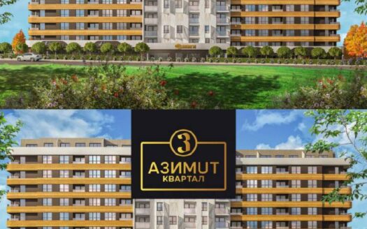 Трехкомнатная квартира в Azimut Atlas 2, Бургас ID: 50104
