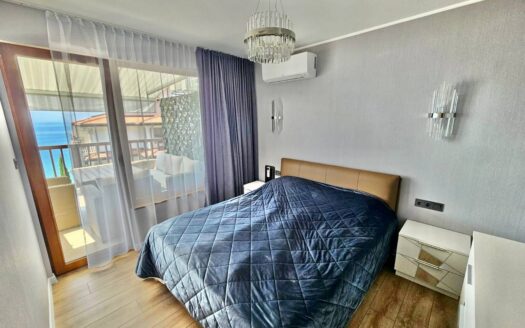 Трёхкомнатная квартира с евро-ремонтом и видом на море в Святом Власе ID: 48010