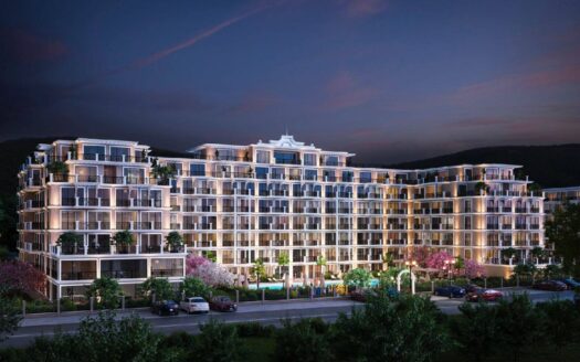 Двухкомнатный апартамент с видом на море в Emperium 2, Святой Влас ID: 55561