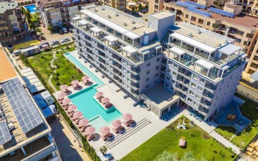 Студия с видом на бассейн в Солнечном Береге ID: 36349