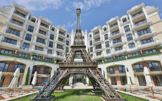 Двухкомнатная квартира с видом на море в Romance Paris, Святой Влас ID: 31342