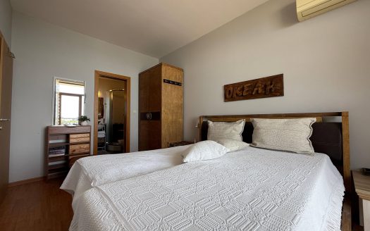 Трёхкомнатная квартира с зелёным двориком и видом на море в комплексе «Райский сад», Святой Влас ID: 79162