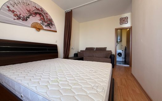 Двухкомнатная квартира с видом на море в комплексе «Райский сад», Святой Влас ID: 79041