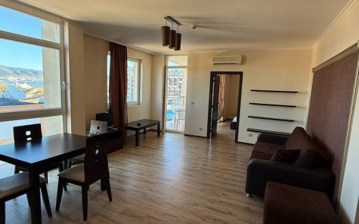 Двухкомнатный апартамент на первой линии в комплексе Dune Residence, Солнечный берег ID: 78450