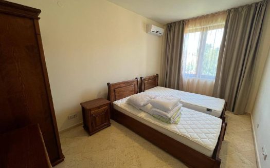 Трёхкомнатная квартира с видом на море в комплексе «Райский сад», Святой Влас ID: 79103