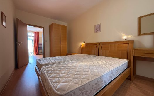 двухкомнатная квартира с видом на море в комплексе «Райский сад», Святой Влас ID: 79026