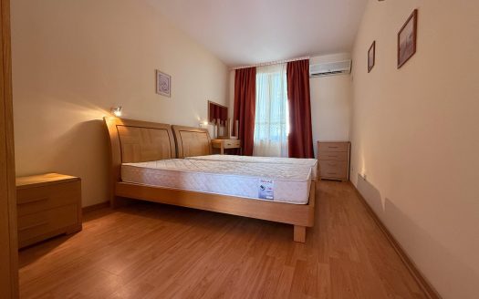 двухкомнатная квартира с видом на море в комплексе «Райский сад», Святой Влас ID: 79026