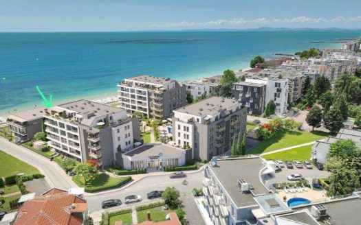 Четырёхкомнатная квартира с шикарным прямым видом на море в комплексе Olympia Residence, Равда ID: 79302