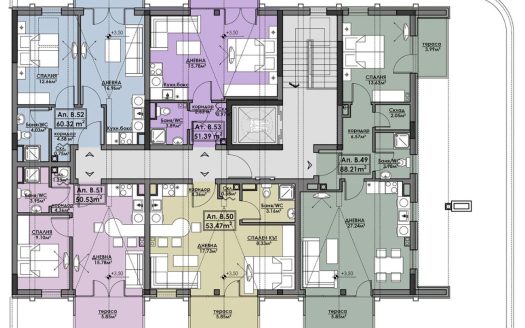 Апартамент 1 спальня, Atlas 1, Бургас ID: 39837