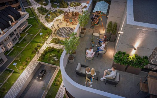 Бургас, комплекс Azimuth — двухкомнатный апартамент в блоке Atlas 1 ID: 80925