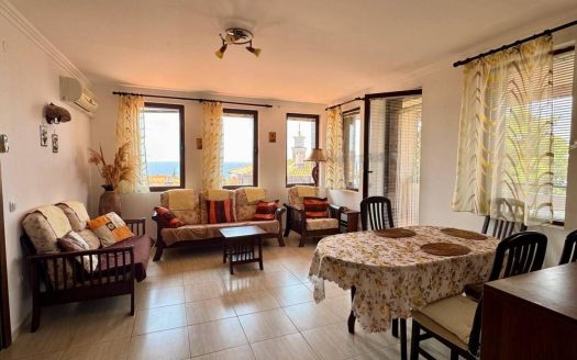 Трёхкомнатная квартира с видом на море в районе Марина Диневи, Святой Влас ID: 81641