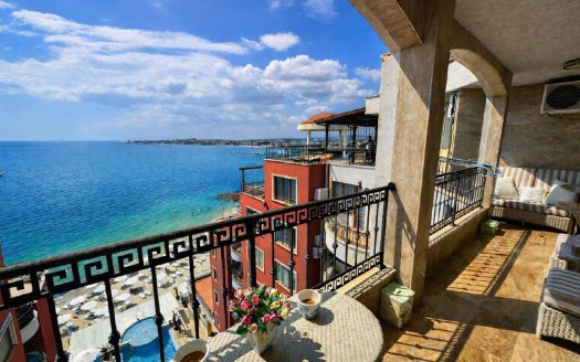 Пентхаус с прямым видом на море и люксовым ремонтом, Несебр — комплекс Rich 1 ID: 81036