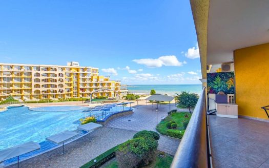 Двухкомнатная квартира на первой линии с видом на море — Midia Resort, Ахелой ID: 84077